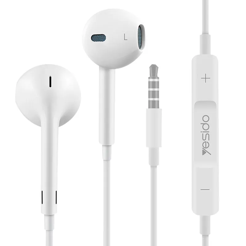 Yesido YH09 3.5mm in-ear Hifi Wired Earphone